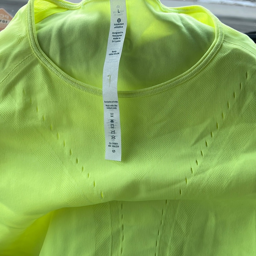 Lululemon Light Speed Long Sleeve